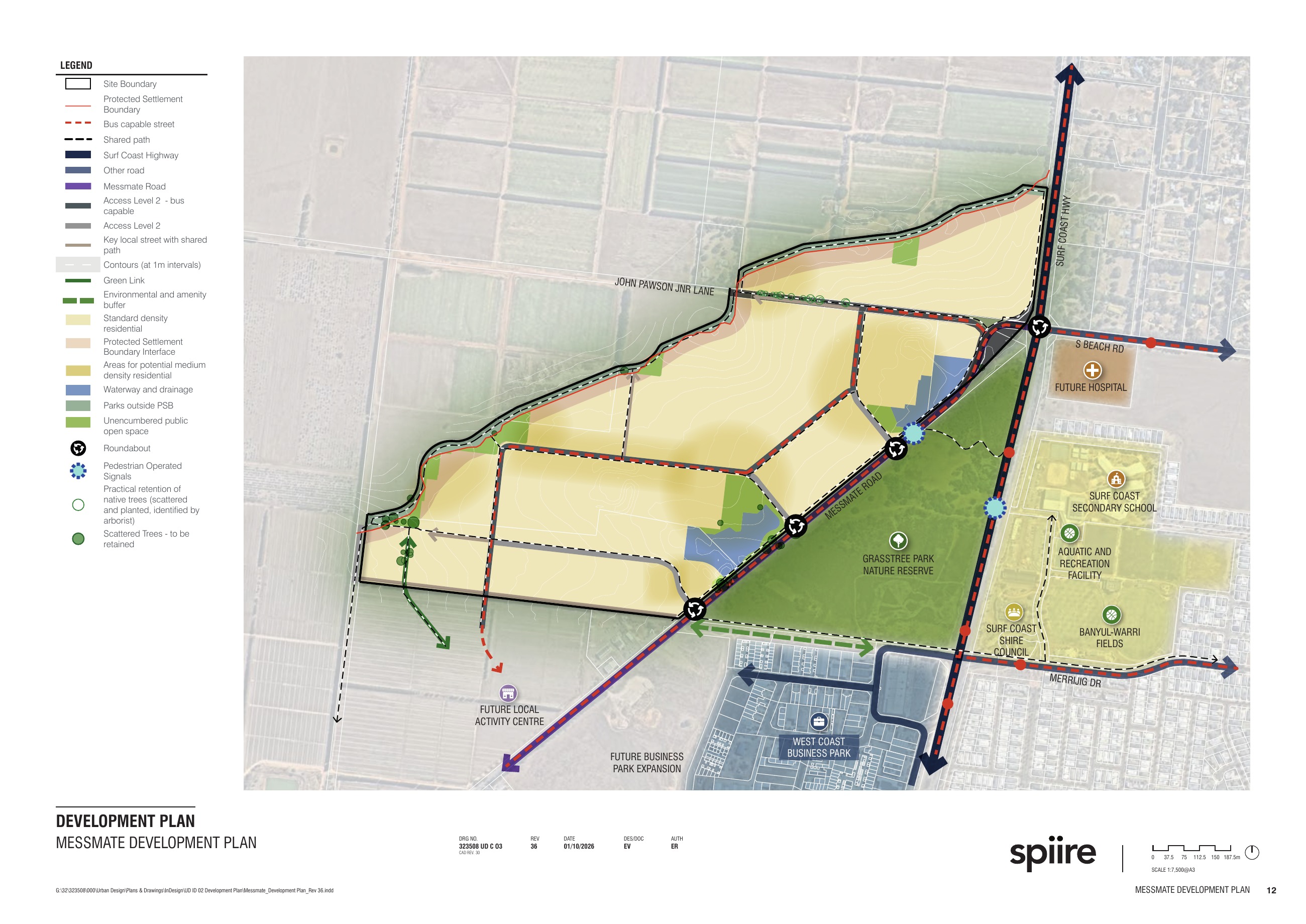 Urban Development Template Messmate North | Shaped by place